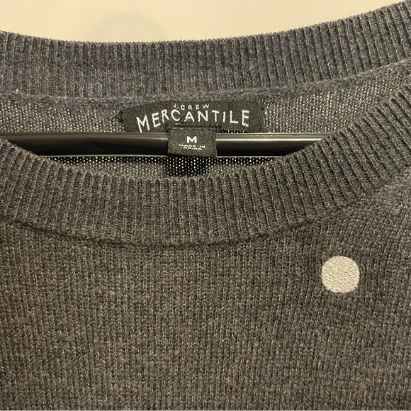 J Crew Mercantile Sweater with Polka Dots - Picture 2 of 5